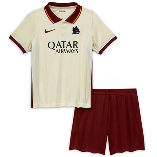 Maglia AS Roma Away Bambino 20/21 Bianco